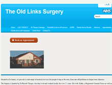 Tablet Screenshot of oldlinkssurgery.com